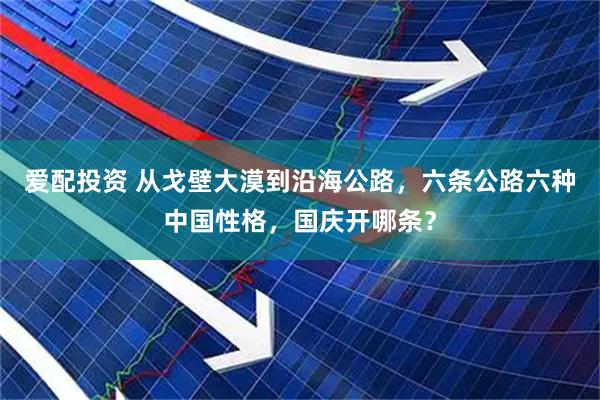 爱配投资 从戈壁大漠到沿海公路，六条公路六种中国性格，国庆开哪条？